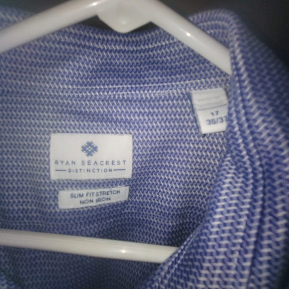 Ryan Seacrest Stretchy SlimFit Men's Button Down - Picture 2 of 5